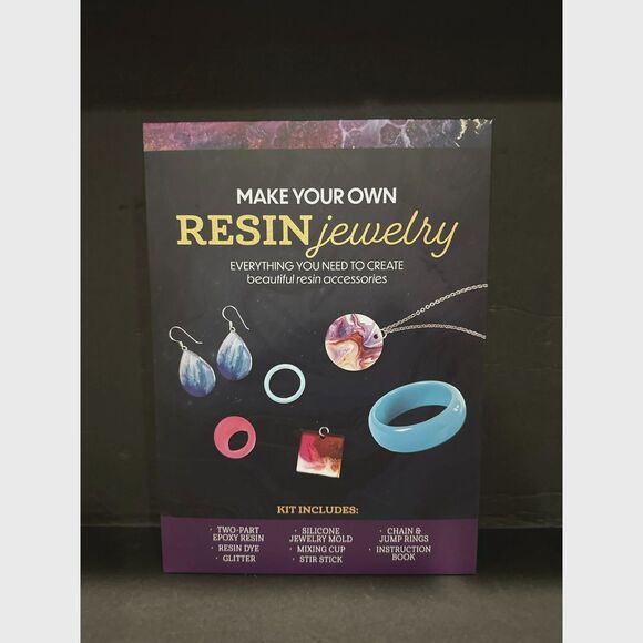 Make Your Own Resin Jewelry: Everything You Need To Create Resin Jewelry - Picture 1 of 2